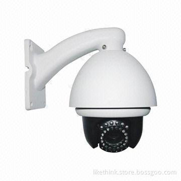 PTZ High-speed Camera with 10x Zoom, 1/3 Sony CCD 700TVL, 35m IR Distance, Support Horizontal Scan